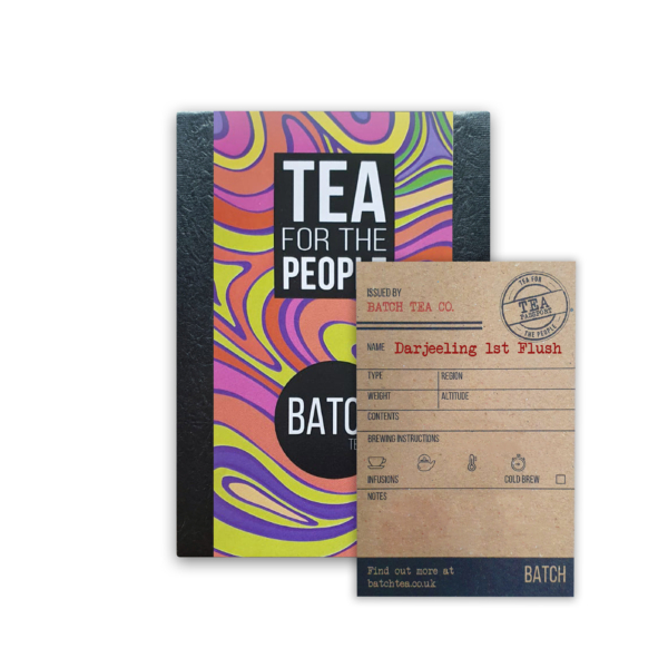 Darjeeling1st Flush Tea packet with Tea Passport